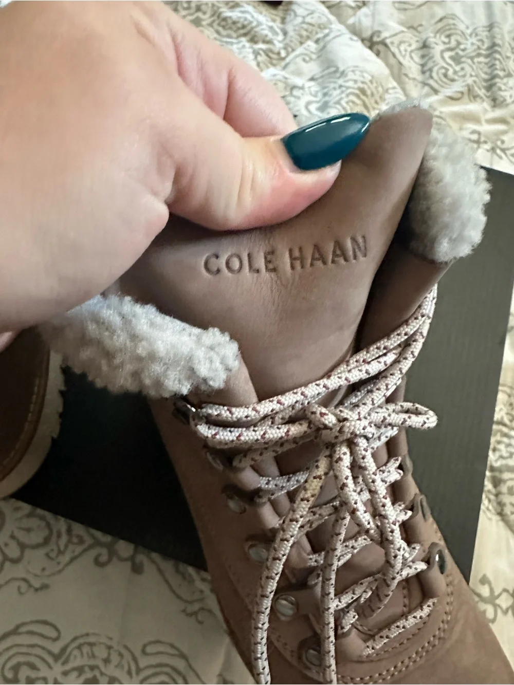 COLE HAAN - Twilight Mauve GRAND Explore Waterproof Hiker Boot | Size 8